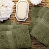 Luxury Cotton Heavyweight Ultra-Plush 6 Piece Towel Set by Blue Nile Mills - 4 of 4