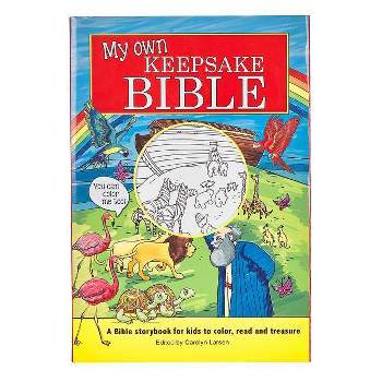 My Own Keepsake Bible: A Kids Bible Storybook to Color - by  Various (Paperback)