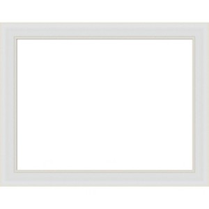 Amanti Art Flair Silver Patina Framed Dry Erase Magnetic Board - 1 of 4