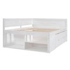 NicBex Twin/Full Size Wood Daybed with Shelves and 4 Drawers for Bedroom,Living Room,Apartment - 4 of 4