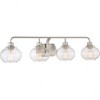 Quoizel Lighting Trilogy 4 - Light Vanity in  Brushed Nickel - 3 of 4