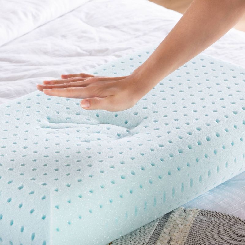 Essentials AlwaysCool Gel Memory Foam Bed Pillow - Linenspa, 5 of 9
