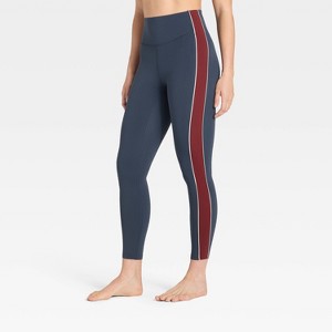 Women's Everyday Soft High-Rise Piped 7/8 Leggings - All In Motion™ - 1 of 4