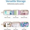 Narwey Clear Makeup Bag Cosmetic Bag with Zipper for Travel - 4 of 4