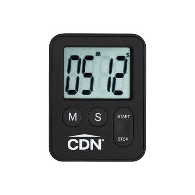 CDN Digital Mini Kitchen Timer with Easy to Read Display and Magnetic Back, 100 Minute