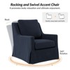 Ted Traditional Swivel Chair|HULALA HOME - 3 of 4