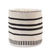Striped Woven Cotton Basket (Set of 2) - 3 of 3