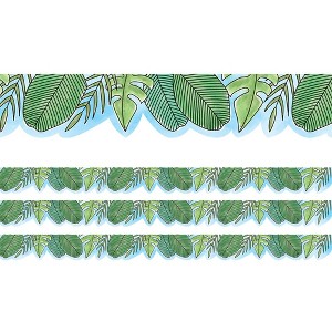 Creative Teaching Press® Safari Friends Jumbo Leaves EZ Border, 48 Feet Per Pack, 3 Packs - 1 of 3