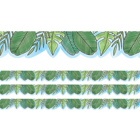 Creative Teaching Press® Safari Friends Jumbo Leaves EZ Border, 48 Feet Per Pack, 3 Packs - image 1 of 3