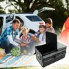 Unique Bargains Universal Car Trunk Organizer Car Storage Organizer with Reflective Strip Foldable Gray 1 Pc - 3 of 4