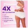 Always Discreet for Sensitive Skin Underwear, Four Times Skin Protection, Dermatologically Tested, Fragrance-Free, Maximum Absorbency, 24 CT L - 3 of 4