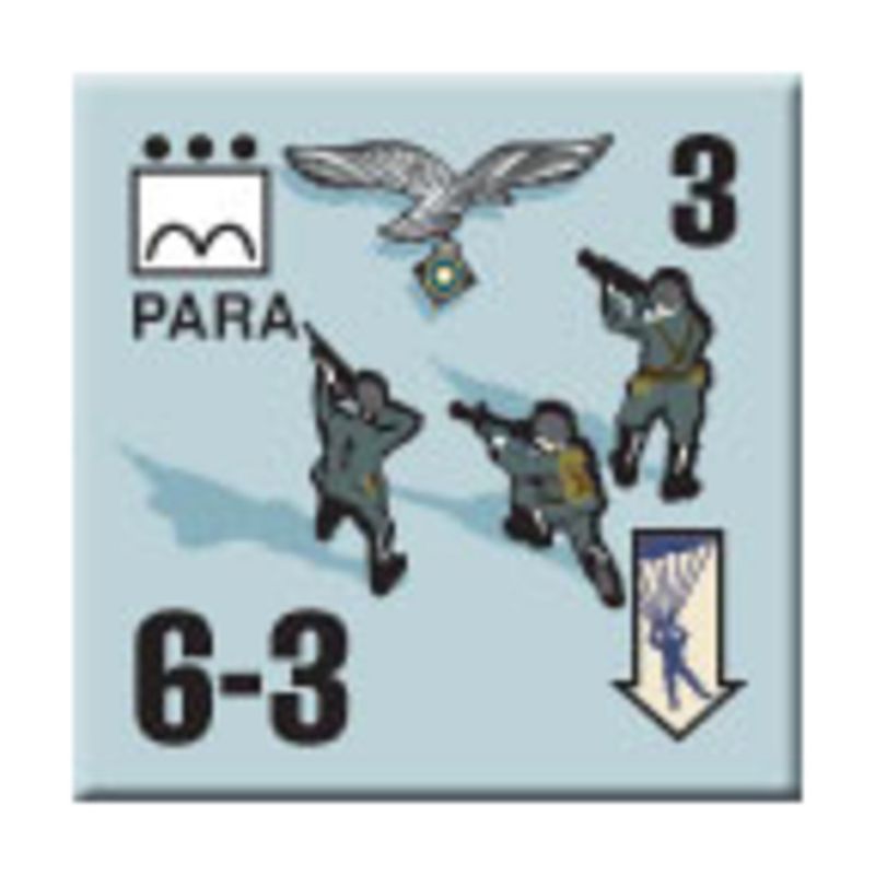 Parachutes Over Crete Board Game, 3 of 4