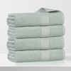 Eco-Friendly Sustainable Cotton Solid Lightweight Bathroom Set by Blue Nile Mills - 2 of 4