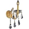 Elegant Lighting Maria Theresa 1 light Gold Wall Sconce Clear Royal Cut Crystal - 3 of 4
