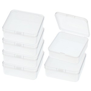 Unique Bargains Plastic Nail Bead Art Supplies Fishing Tools Craft Organizer 6 Pcs - 1 of 4