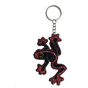 Charivna Mit Set for making a brooch-keychain Crystal Art Frog BP