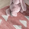Well Woven Tango Geometric Triangle Stain-resistant Area Rug - 3 of 4