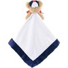 Bearington Baby Lil' Slugger Snuggler, Baseball Plush Teddy Bear Stuffed Animal Security Blanket, Lovey 15" - 2 of 4