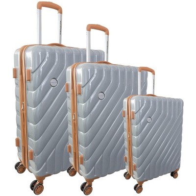 Max Studio PC 3-Piece Luggage Set Valletta Collection