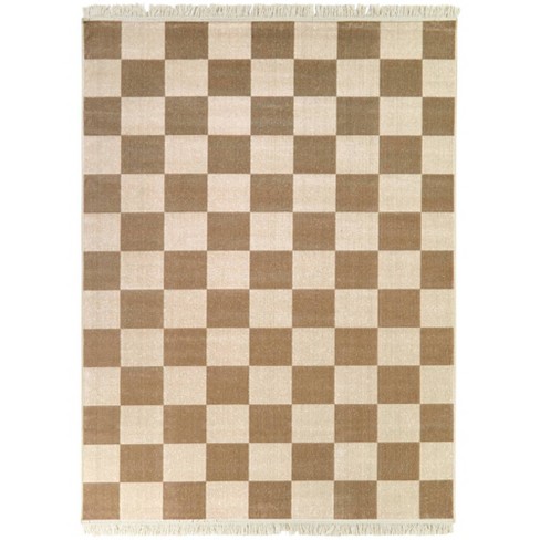 Balta Rugs Pearse Checkered Teen Rug with Fringe - image 1 of 4