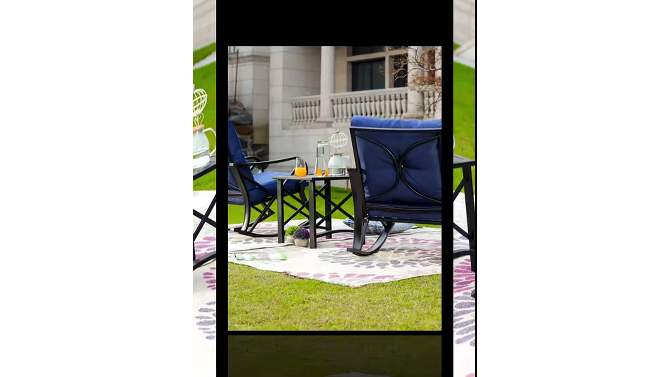 3pc Rocking Chair Patio Seating Set - Patio Festival
, 2 of 13, play video