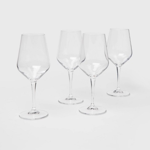 4pk Atherton Wine Glasses - Threshold™ - image 1 of 3