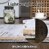 Large Modern Area Rug,Washable Non-Slip Low Pile Foldable Carpet for Living Room Bedroom Playroom Home Office,Distressed Contemporary Rug - 4 of 4
