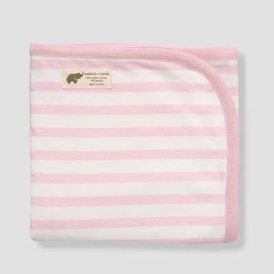 Layette by Monica + Andy Coming Home Swaddle Blanket - Pink Stripes