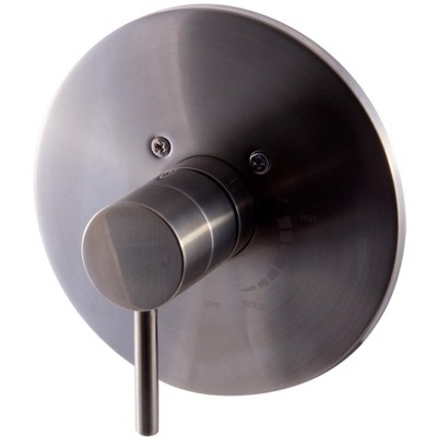 ALFI AB1601-BN Brushed Nickel Pressure Balanced Round Shower Mixer
