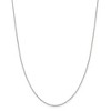 Black Bow Jewelry 1mm Sterling Silver Solid Open Cable Chain Necklace - 3 of 4