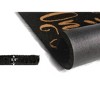 RugSmith Black Machine Tufted Good Vibes Only Doormat - 4 of 4