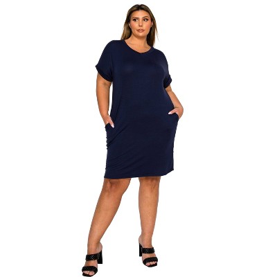 L I V D Women's Mia Everyday T-Shirt Dress