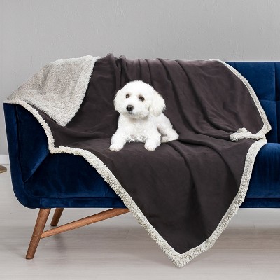 Kritter Planet Waterproof Pet Blanket for Dog Cat - Reversible Cover Blanket for Couch Bed, Ideal Furniture Protector for All Pets