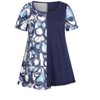 Avenue Women's Plus Size Mave Splice Tunic - 4 of 4