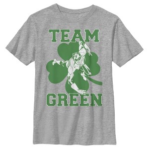 Boy's Green Lantern St. Patrick's Day Team Green T-Shirt - 1 of 4