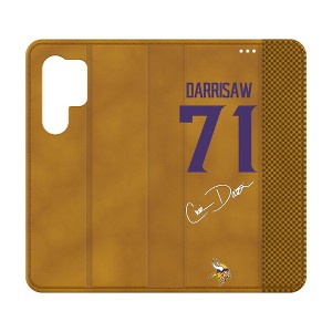 NFL Minnesota Vikings Players Game Tactic Folio Cell Phone Case for Samsung Galaxy - 1 of 4
