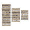 Home Weavers Glamour Collection 100% Polyester Microfiber Bathroom Rug, Non Slip Bath Mat Water Absorbent Soft Microfiber Shaggy Mat Machine Washable - 2 of 4
