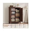 45.7" 4 Drawer Dresser For Bedroom,  Dresser With Door, Vertical Dresser With Storage, Freestanding Closet Dresser Chest For Bedroom, Walunt - 3 of 4