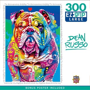 MasterPieces 300 Piece EZ Grip Jigsaw Puzzle - The Unhumorous Bulldog - 18"x24" - 1 of 4