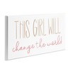 Stupell Industries Girl Power Motivational Phrase, 17" x 7" - 3 of 4