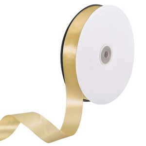 Unique Bargains Silky Polyester Smooth Shiny Fabric Ribbons - 1 of 4