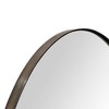 TEHOME Yolanta Circular Round Stainless Steel Framed Wall Mounted Bathroom Vanity Mirror - 3 of 4