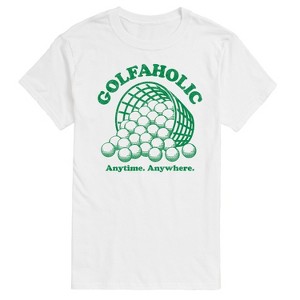 Men's - Instant Message - Golfaholic Short Sleeve Graphic T-Shirt - 1 of 4