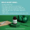 Himalaya Hello Alert Mind with L-Theanine, Ashwagandha, Bacopa, Vitamin B6 & B12, for Energy, Focus & Attention, Vegan, Gluten Free, 60 Capsules - 3 of 4