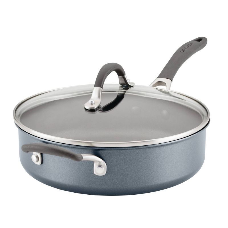 Circulon A1 Series with ScratchDefense Technology 5qt Nonstick Induction Saute Pan with Lid Graphite, 1 of 13