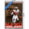 Trends International NFL Cleveland Browns - David Njoku 24 Framed Wall Poster Prints - 3 of 4
