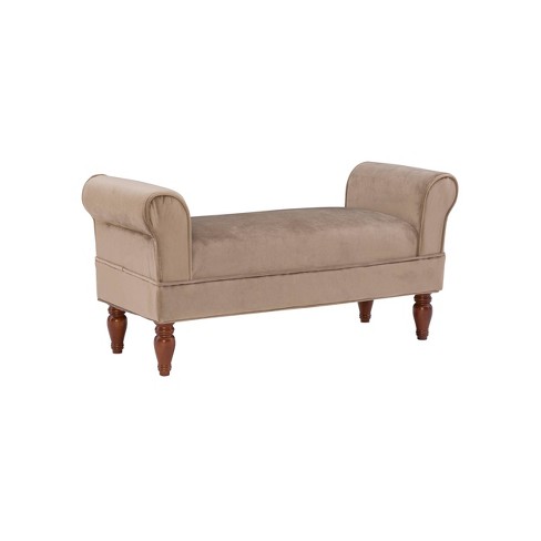 Target velvet sale bench