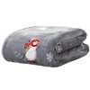 Holiday-Printed Plush Throw Blanket - Great Bay Home - 4 of 4