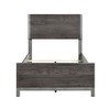 Twin Size Platform Bed with Headboard for Bedroom - 3 of 4