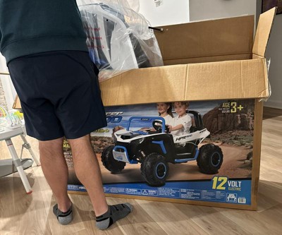Hyper Hpr900 Utv 12 Volt Battery Powered Utv For Kids' - Black/blue ...